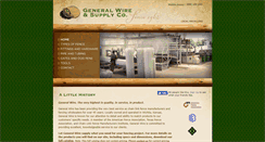Desktop Screenshot of generalwireco.com